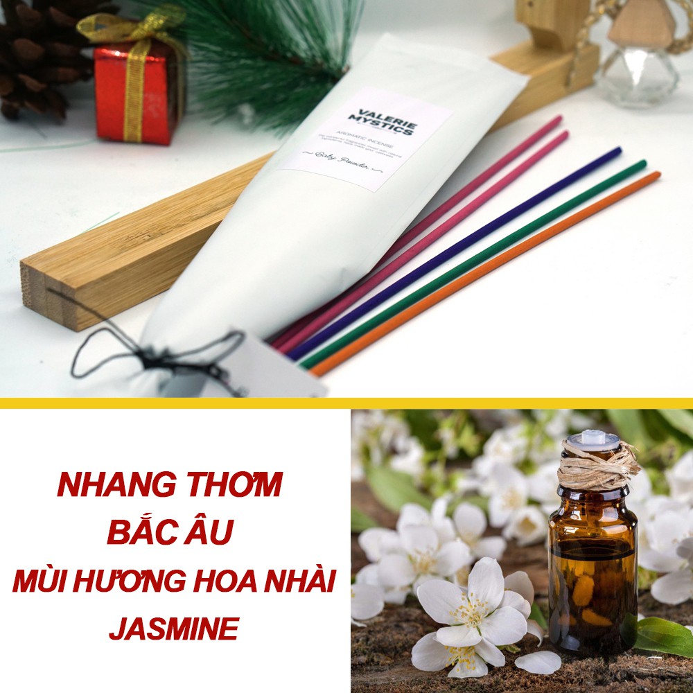 Nhang Thơm Hương Hoa Nhài Jasmine Ngọt Ngào Nồng Nàn