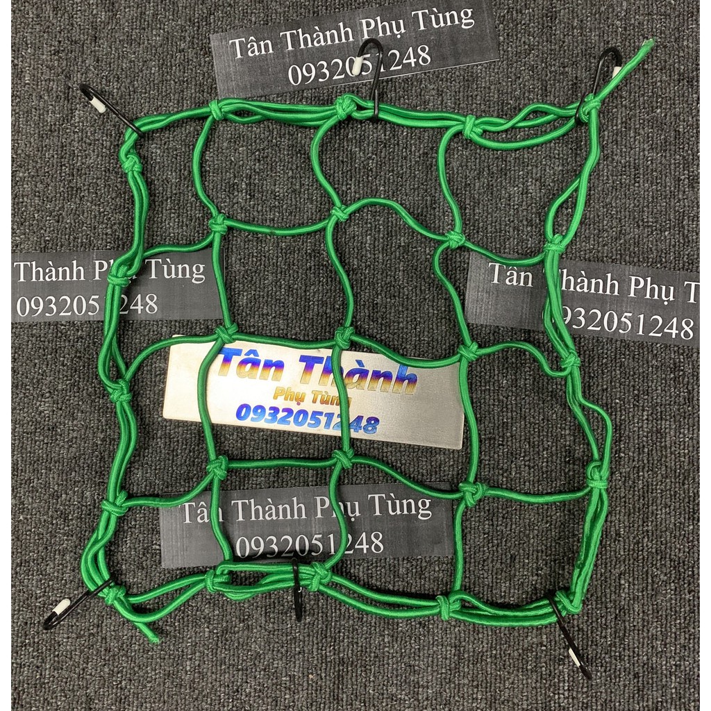 Dây chun, dây thun, dây lưới, rổ lưới xe máy đủ màu (Tân Thành PT)