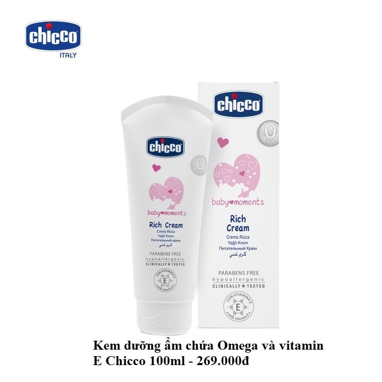Sữa tắm dưỡng da,kem, sữa dưỡng Chicco thể chiết xuất hạnh nhân giúp mềm mịn và cấp ẩm cho da bé  0m+ nhập khẩu từ Ý
