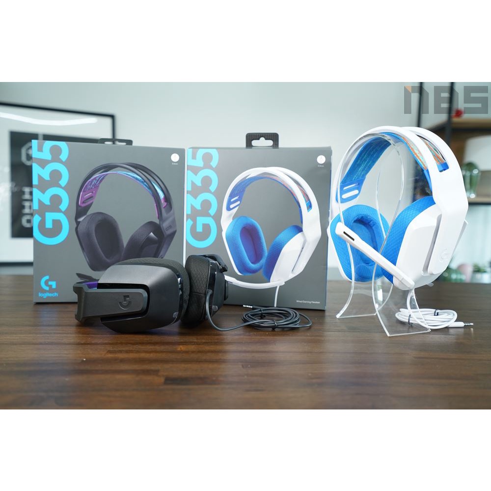 Tai Nghe Gaming Logitech G335 có dây - Hàng Chính Hãng