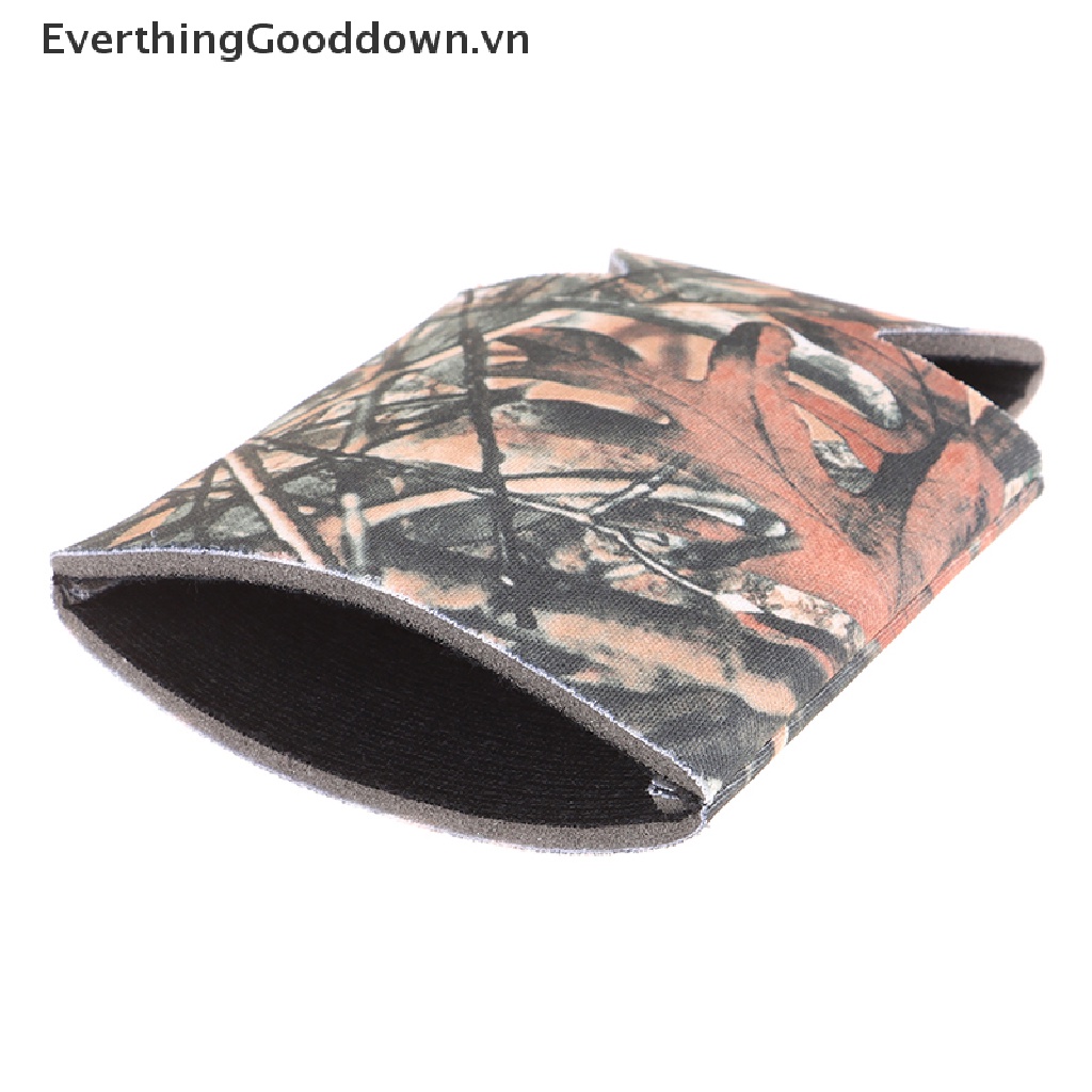 Everthinggooddown Set 5 Vỏ Bọc Lon Bia Bằng Cao Su Tổng Hợp Nhỏ Gọn Dùng Khi Đi Cắm Trại