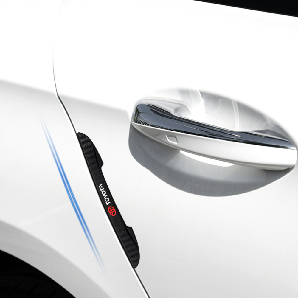 Set 4 miếng dán chống va chạm cho kính chiếu hậu xe hơi Toyota Honda Hyundai Kia Nissan Mazda BMW