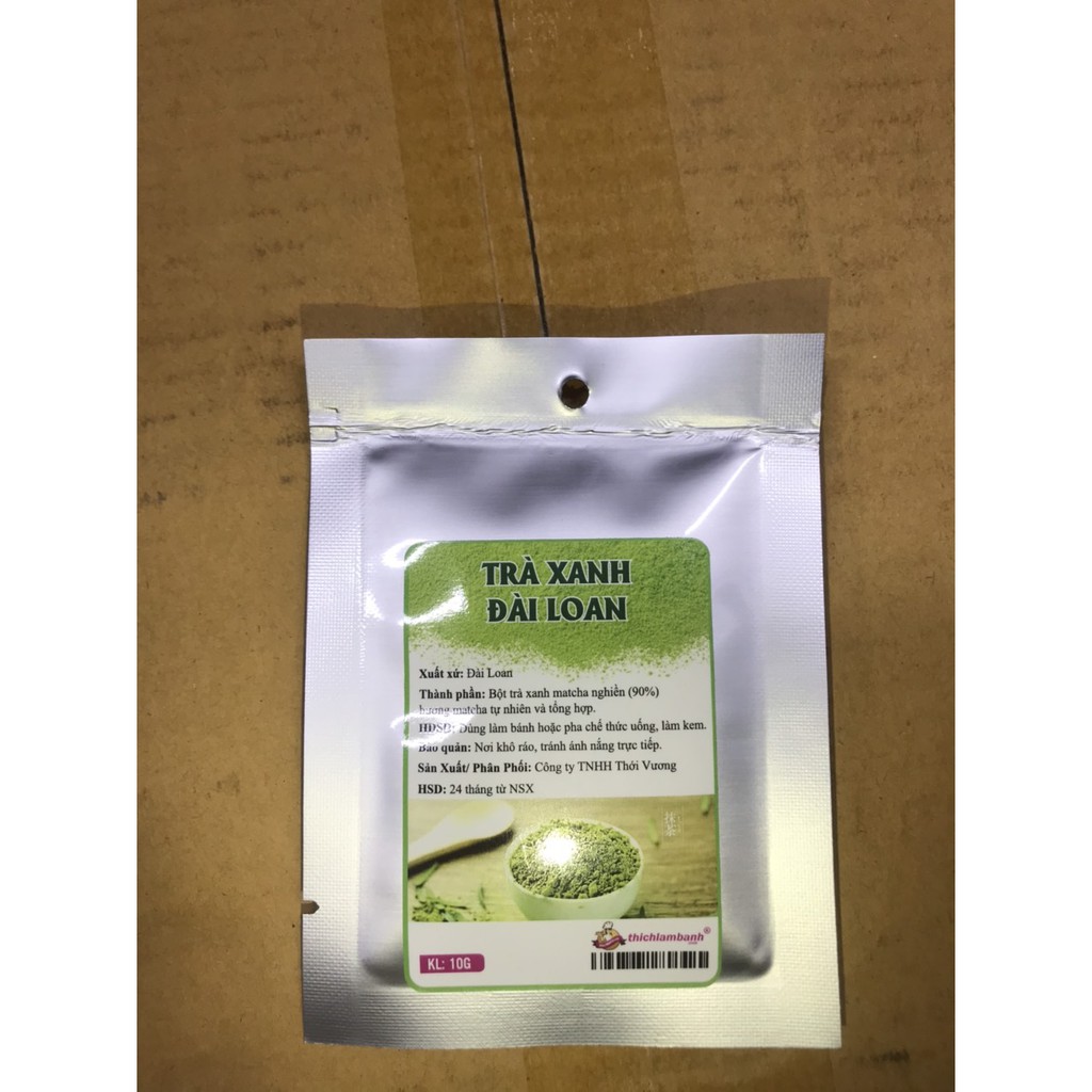 TLB - Bột trà xanh Đài Loan-10gr