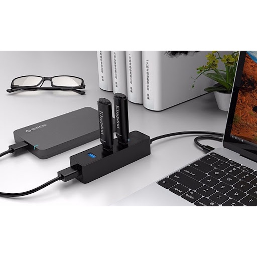 Bộ chia USB HUB 4 cổng USB 3.0 ORICO W5P-U3-30 - Hàng chính hãng