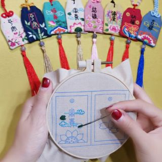Mua BỘ KIT TỰ LÀM TÚI ƯỚC NGUYỆN OMAMORI
