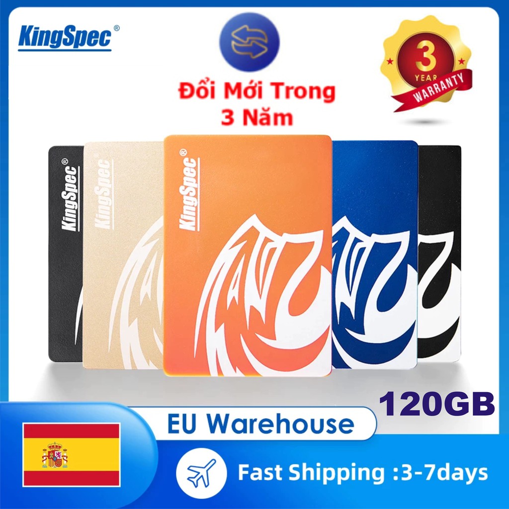 Ổ Cứng SSD 120GB KingSpec / KingDian / Suneast Sata III chuẩn 2.5inch chính hãng - Bảo hành 3 năm !!!