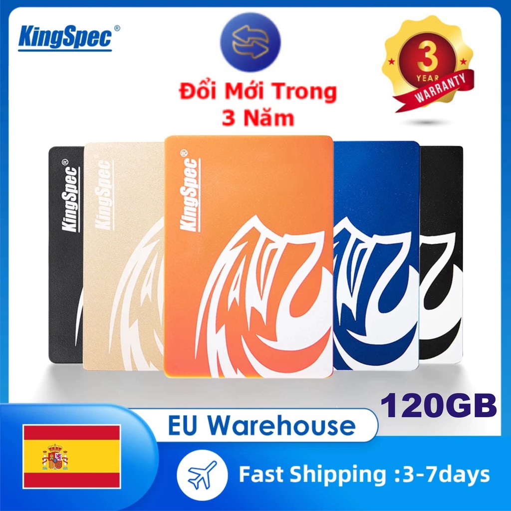 [FLASH SALE] Ổ Cứng SSD 120GB KingSpec / KingDian / Suneast Sata III chuẩn 2.5inch chính hãng - Bảo hành 36 tháng !