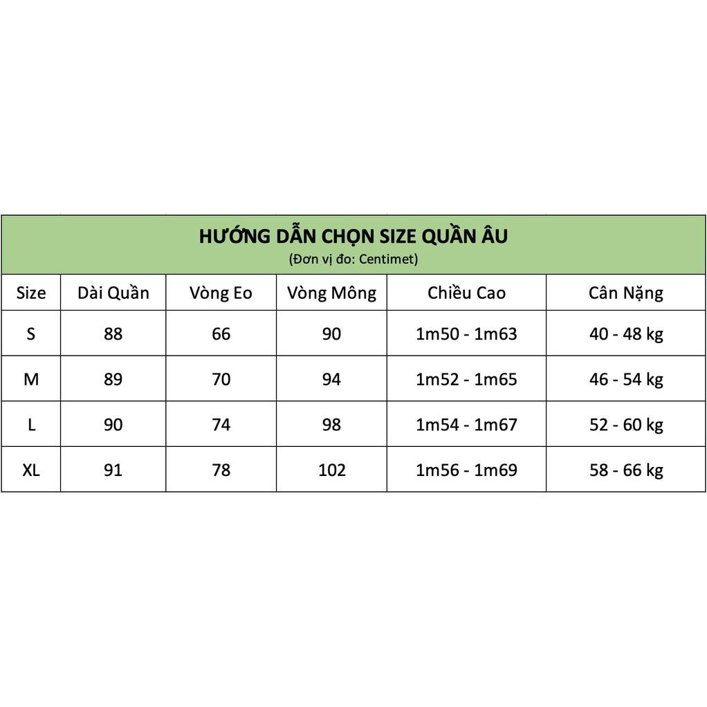 Quần Tây Nữ Đai Trang Trí Hoa Cúc Đính Đá Sang Trọng Phom Âu Công Sở Dáng Baggy Vải Co Giãn Q21.09 | BigBuy360 - bigbuy360.vn