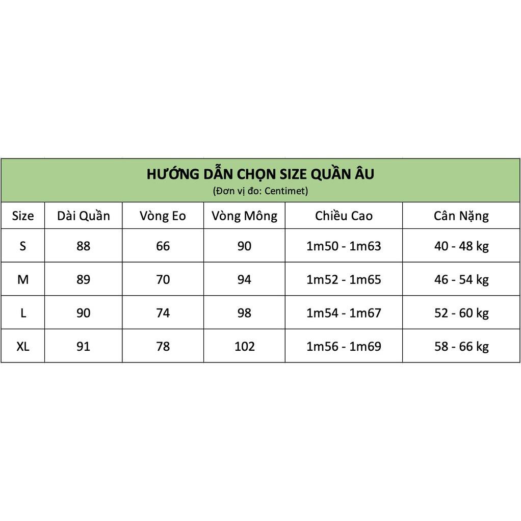 Quần Tây Nữ Đai Trang Trí Hoa Cúc Đính Đá Sang Trọng Phom Âu Công Sở Dáng Baggy Vải Co Giãn Q21.09 | BigBuy360 - bigbuy360.vn