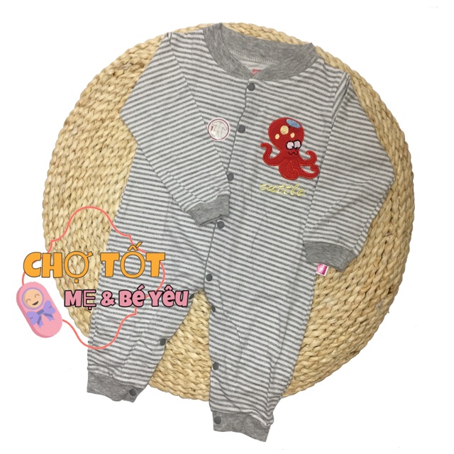 BỘ LIỀN  DÀI COTTON MỀM MÁT CHO BÉ SƠ SINH-8KG