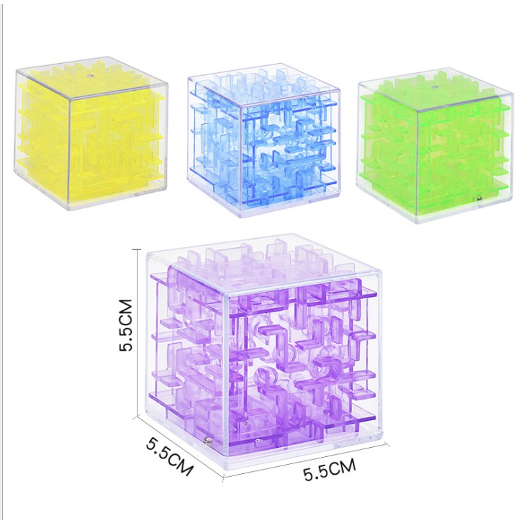 Trò chơi giải đố ⚡Rubik Mê Cung 3D⚡ rèn luyện tư duy logic và khả năng khéo léo của bé