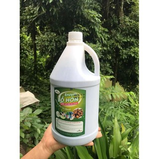 Nước tẩy rửa đa năng enzym bồ hòn thương hiệu Hunahome can 2,5 lít