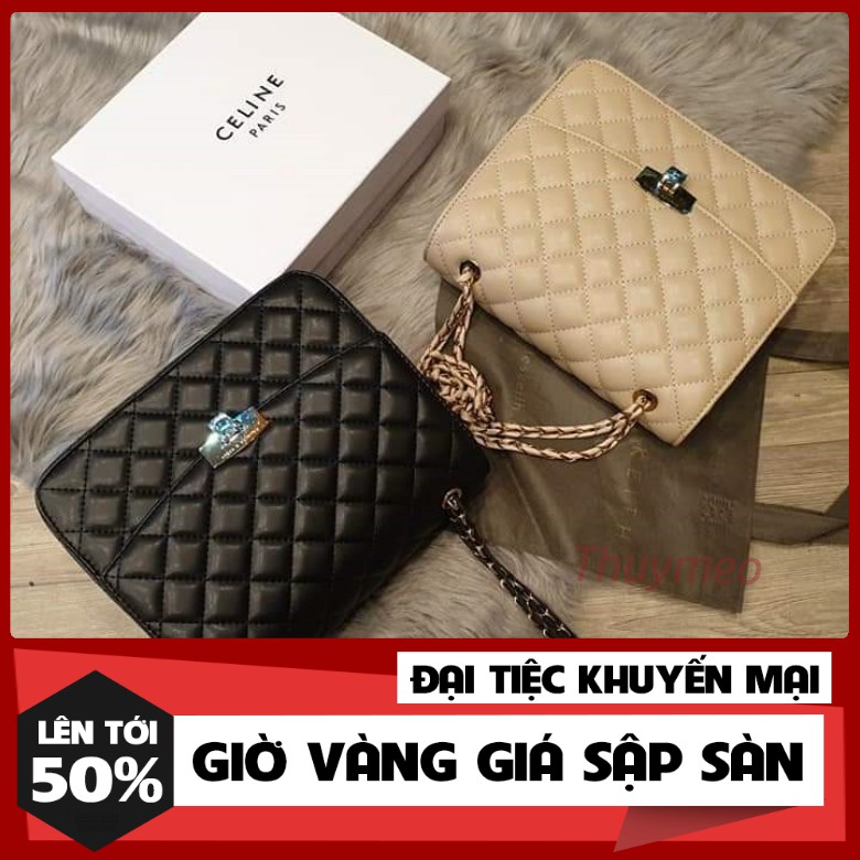 Túi CNK, Họa Tiết Quả Trám, Hàng Cao Cấp Full logo size 24cm có bảo hành | BigBuy360 - bigbuy360.vn