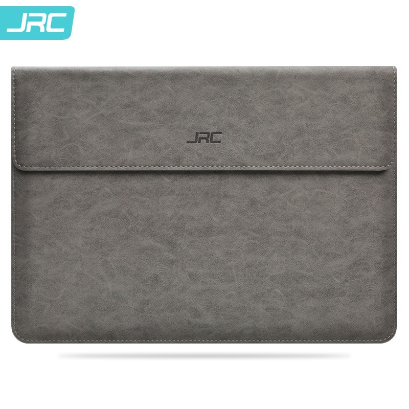 Túi Da Chống Sốc Cho Laptop Macbook JRC Màu Xám 13,3 inch