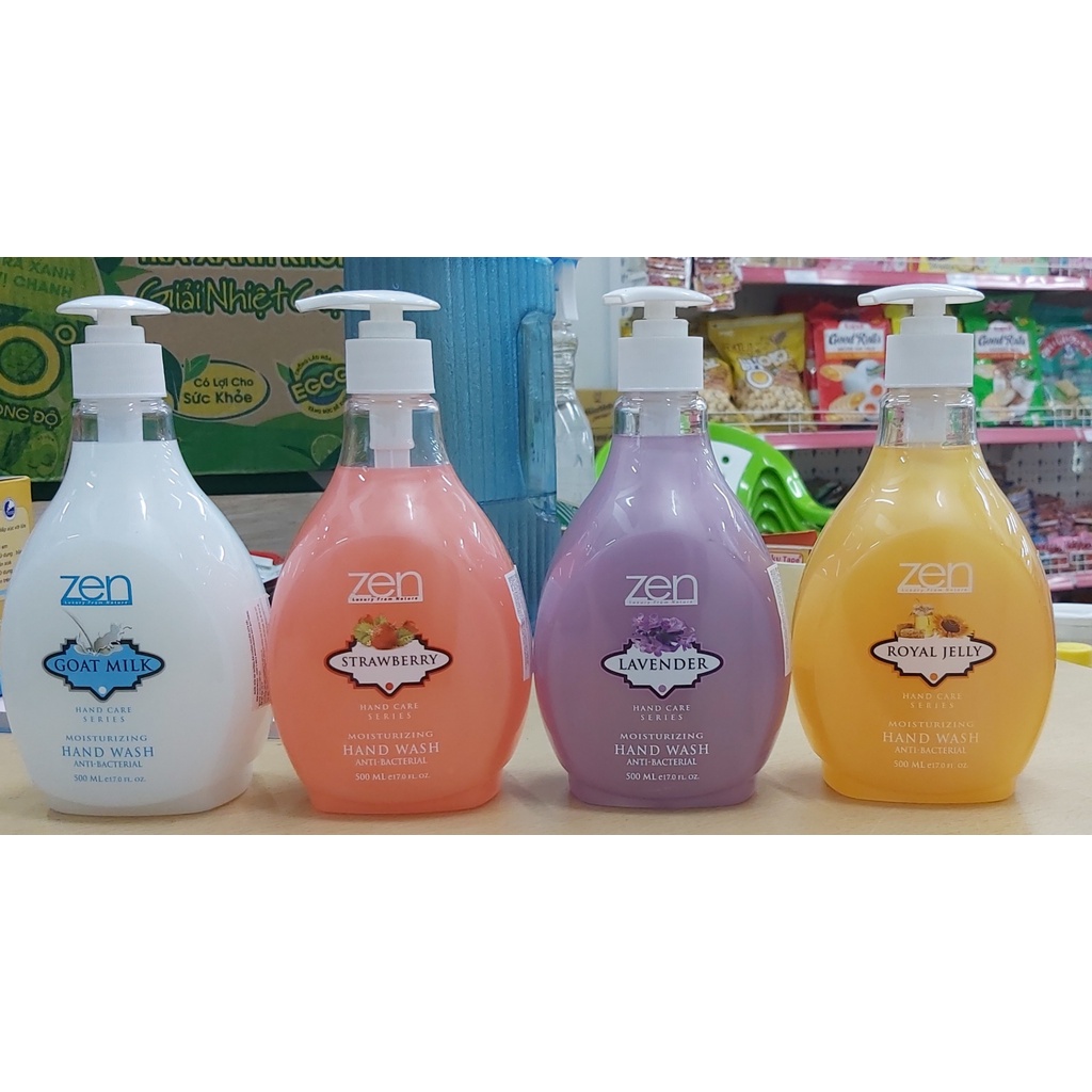Nước Rửa Tay Zen 500ml Malaysia