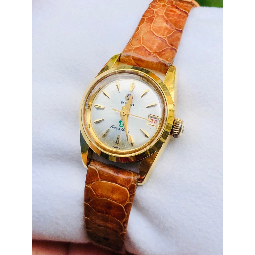 Đồng hồ nữ hiệu Rado chính hãng, dây da thật, đã qua sử dụng