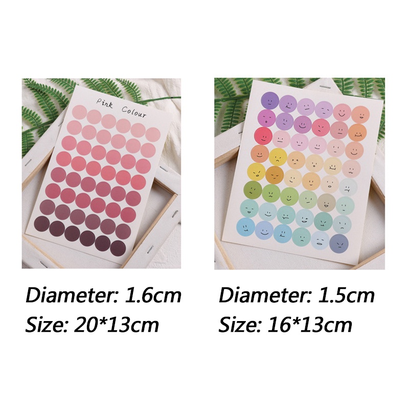 1 Miếng Dán Hình Mặt Cười Trang Trí Nhật Ký, Sổ Tay