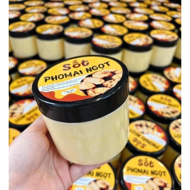 Sốt phô mai ngọt hũ 450gr❤️GIÁ SỈ❤️ chuẩn vị siêu ngon