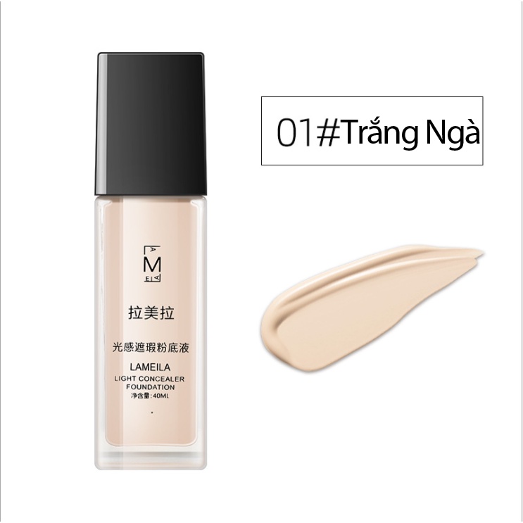 Kem nền che khuyết Lameila Light Concealer Foundation 40ml CM18 | BigBuy360 - bigbuy360.vn