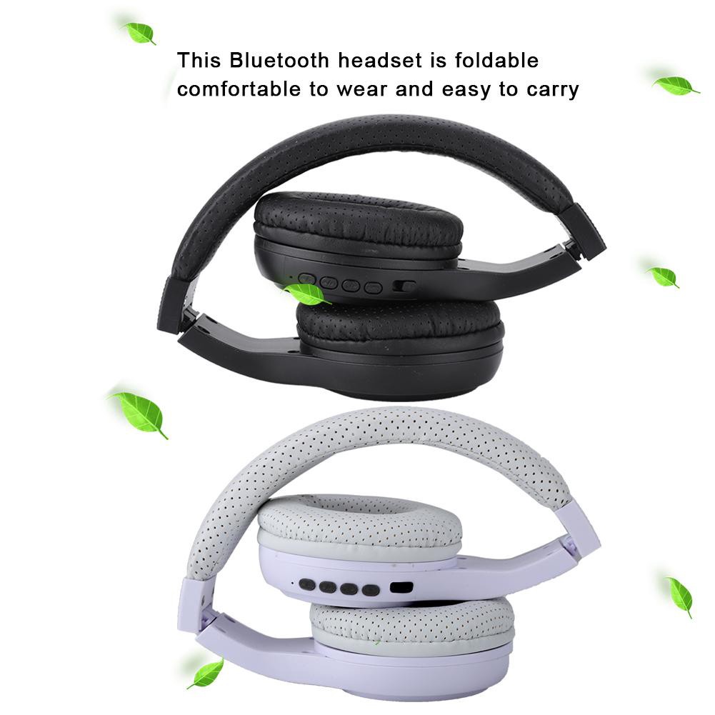 ♫Nghe Nhạc + Chơi Game♫ Tai nghe bluetooth headphone không dây chụp tai N75,có mic ,chơi game, nghe nhạc liên tục 8H