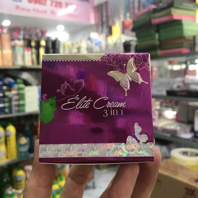 Kem Dưỡng Da Con Bướm Elite Cream 3 Trong 1 12gr