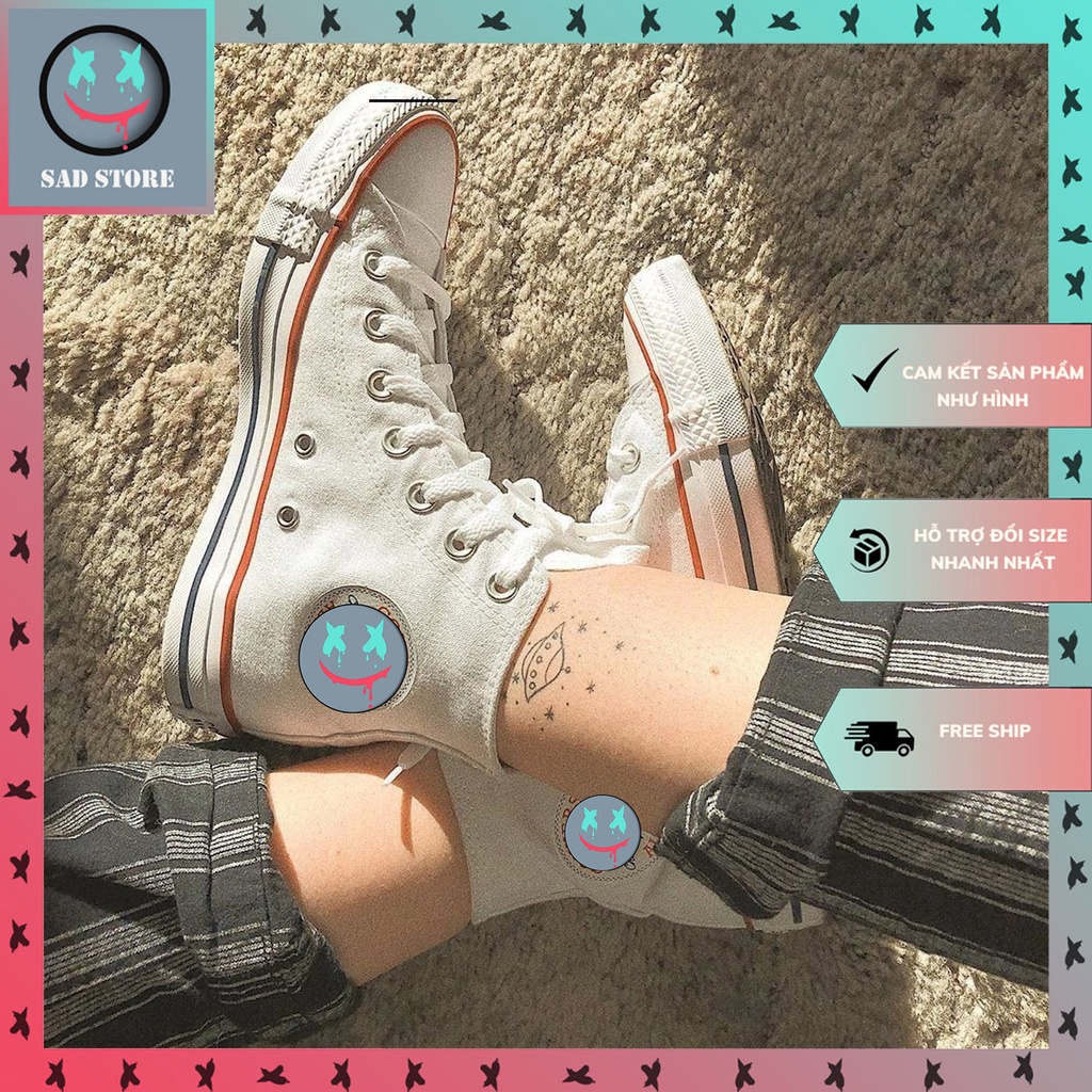 Giày_Converse Cổ Cao Trắng, Giày CV 1970S Cổ Cao Hàng Cao Cấp Full Box + Bill