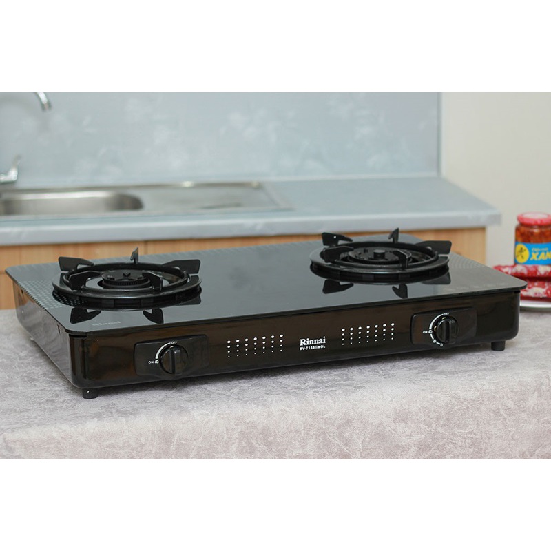 Bếp ga đôi Rinnai RV-715Slim(GL-Bubble)
