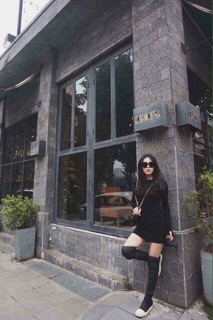 Váy body xỏ ngón