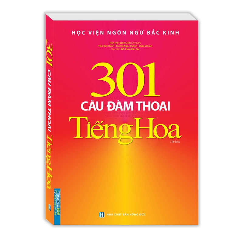 Sách - 301 câu đàm thoại tiếng Hoa (có màu) 115k