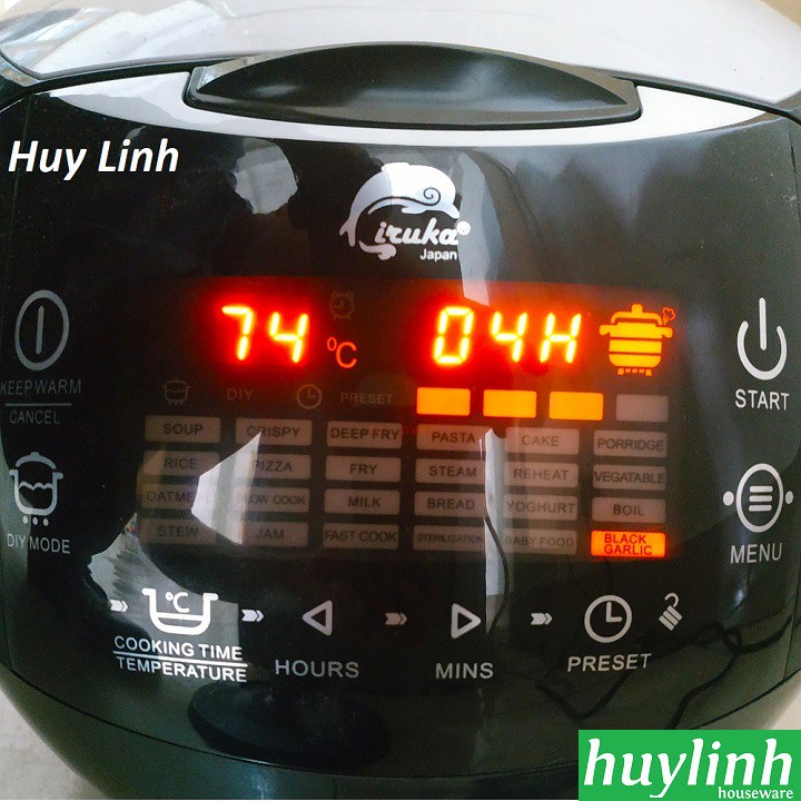 Máy làm tỏi đen Iruka I59 - Made in Thái Lan - 22 chức năng