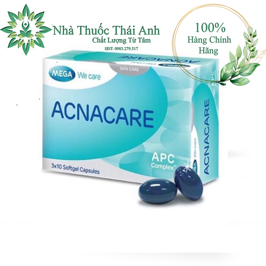 Acnacare - Viên Uống Hỗ Trợ Điều Trị Mụn, Ngăn Ngừa Mụn Tái Phát