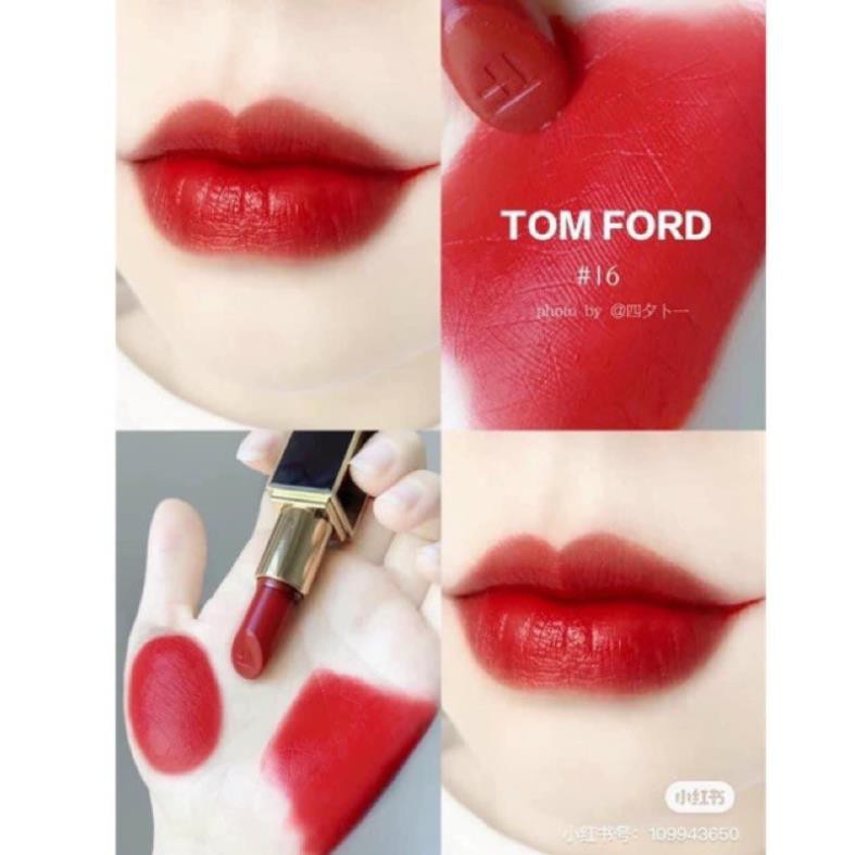 Son Tom Ford Chính Hãng Mềm Môi, Son Lì Cao Cấp Đỏ Quyến Rũ ( Full Size ) | BigBuy360 - bigbuy360.vn