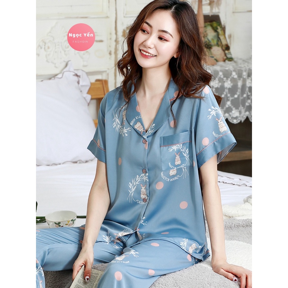 Pyjama lụa Quảng Châu cao cấp | BigBuy360 - bigbuy360.vn