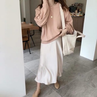 Chân váy lụa Hàn Quốc