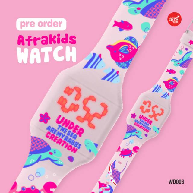 Đồng Hồ Đeo Tay Afrakids Thiết Kế Xinh Xắn Cho Bé | BigBuy360 - bigbuy360.vn