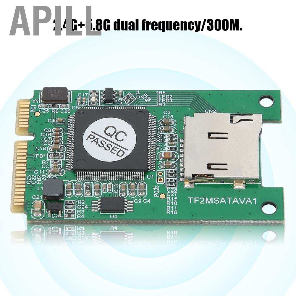 Card Wifi Mini Pci-E 300mbps Cho Máy Tính Dell / Acer / Asus