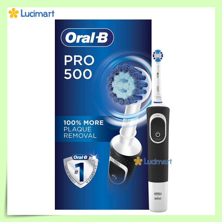 Bàn chải điện Oral-B Pro 500 Rechargeable Toothbrush [Hàng Đức]
