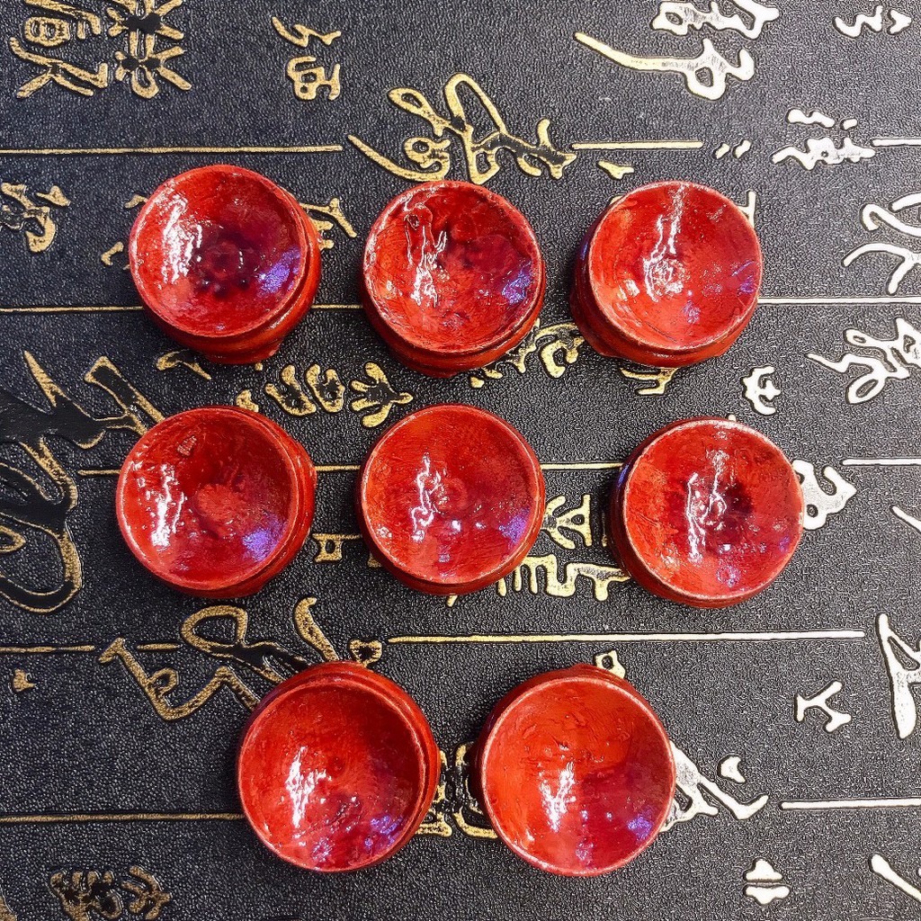 Đế gỗ trưng quả cầu phong thủy, trưng bày trang trí trong nhà