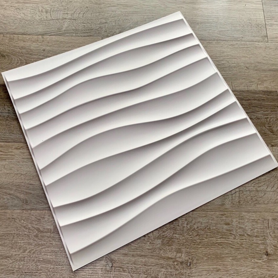 Tấm nhựa ốp tường PVC vân sóng