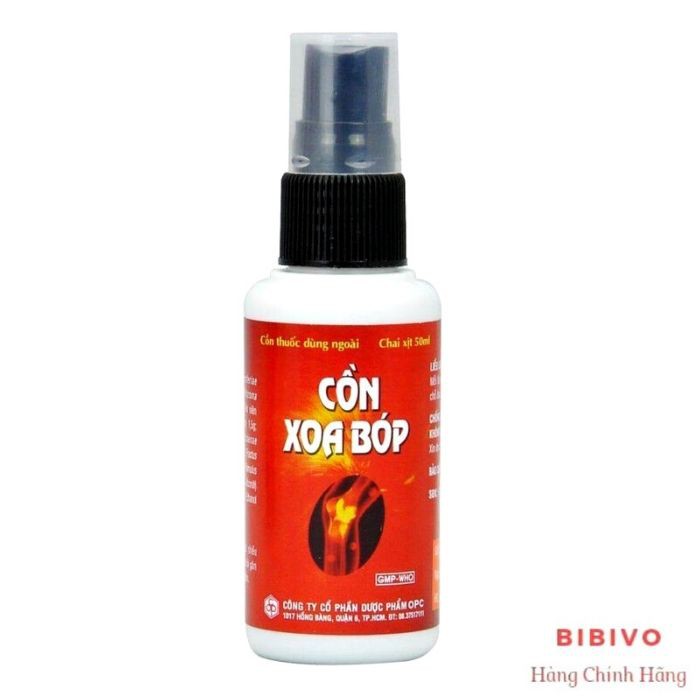 Cồn Xoa Bóp Dạng Xịt OPC 50ml