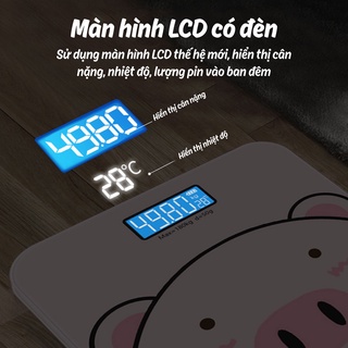 Cân điện tử hình heo hồng