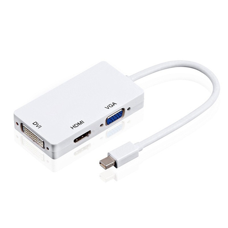 Cáp chuyển đổi 3 trong 1 từ DP sang HDMI VGA DVI