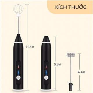 Máy đánh trứng, Máy tạo bọt cafe, Có cổng sạc usb