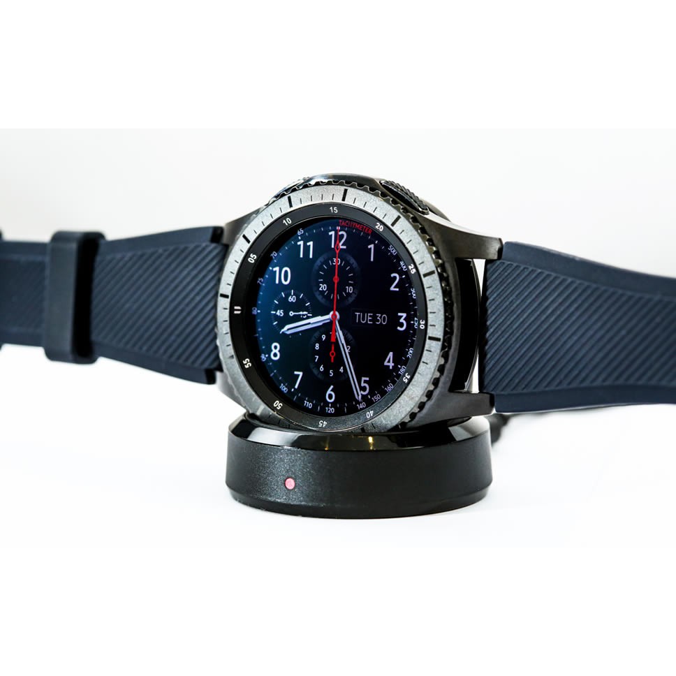 Đế sạc không dây đồng hồ Samsung Gear S3/ Gear S4/ Galaxy watch - Phụ Kiện Chi Hà