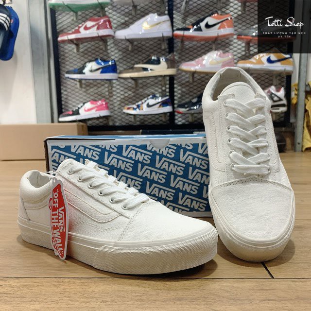 Giày Vault Trắng Nam Nữ