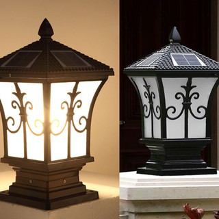 Đèn trụ cổng năng lượng mặt trời A3028