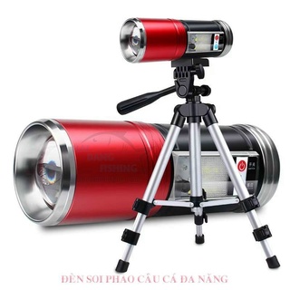 Đèn soi phao câu cá 4 màu 3 chế độ sáng - Cảm ứng thông minh
