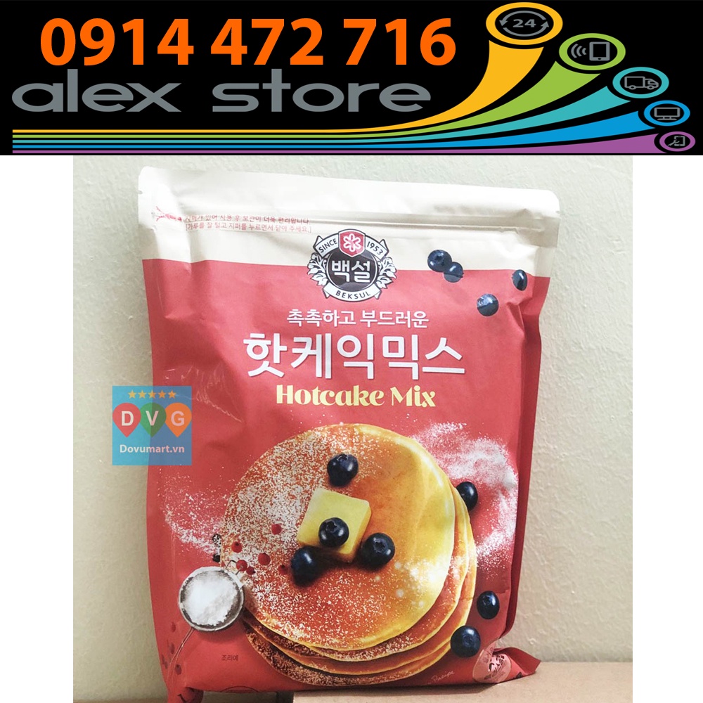 Bột Làm Bánh HotCake CJ Gói 1 KG - Nhập Khẩu Hàn Quốc