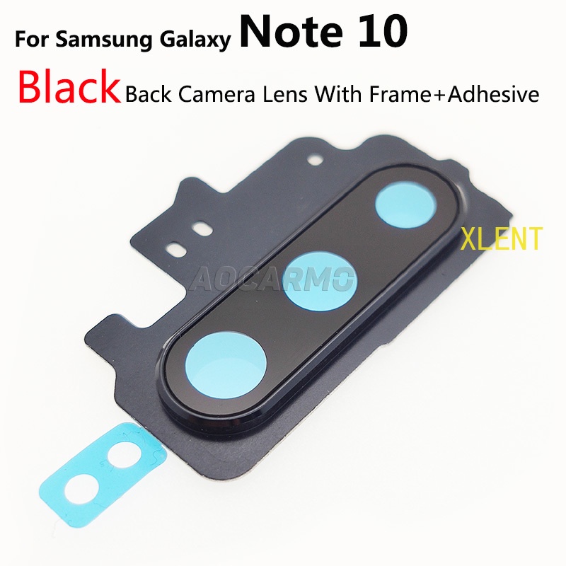 Nắp Đậy Bảo Vệ Ống Kính Máy Ảnh Sau Có Khung Dán Thay Thế Cho Samsung Galaxy Note 10 Plus 10+ Note10