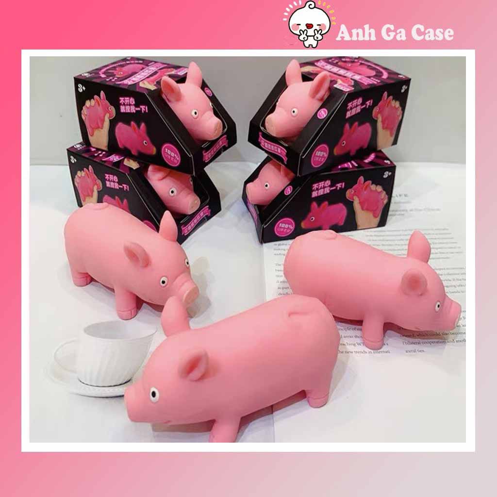 Đồ chơi xả stress bóp hình con lợn dễ thương, Con heo xả stress size to chất liệu nhựa TPR đàn hồi giải tỏa căng thẳng